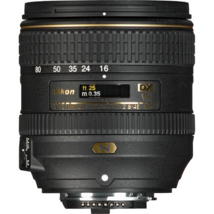 Nikon AF-S DX NIKKOR 16-80mm f/2.8-4E ED VR Lens
